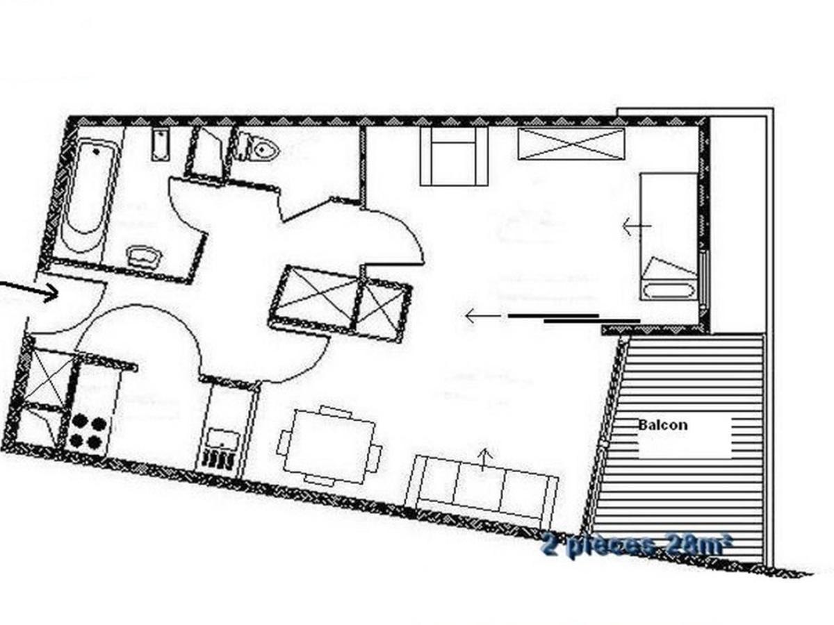 Appartement Montagne Renove - Balcon, Parking, Proche Pistes, Commerces Et Navettes - Fr-1-344-800 Saint-Martin-de-Belleville Exterior photo